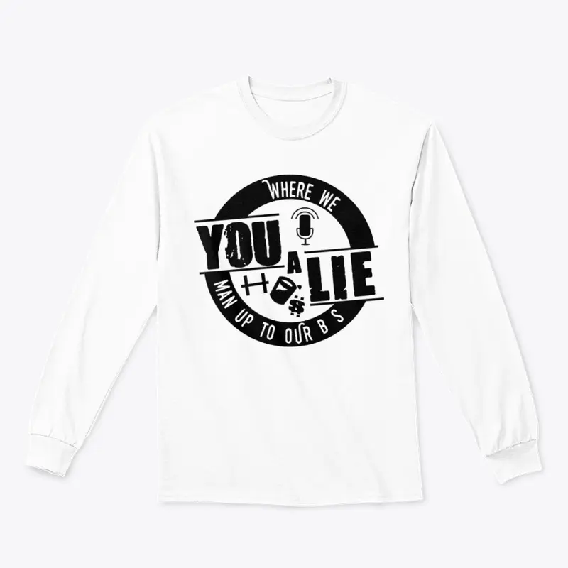 You A Lie Black Logo