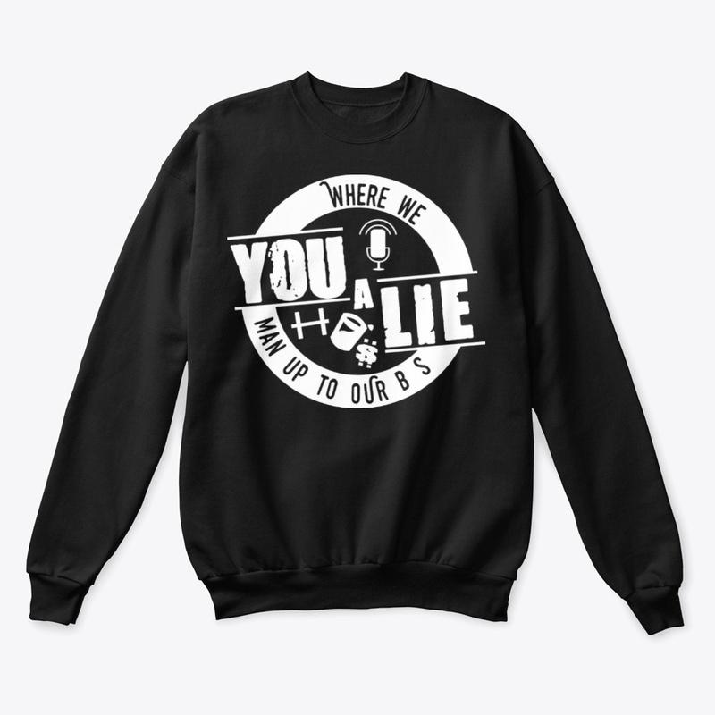 You A Lie White Logo