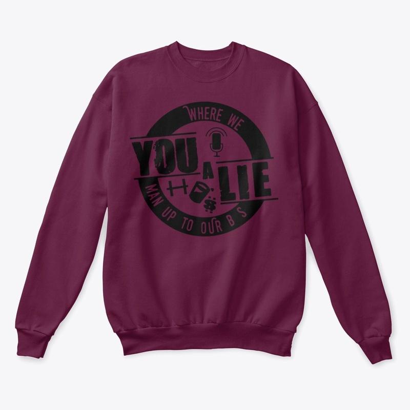 You A Lie Black Logo