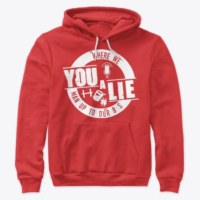 You A Lie White Logo